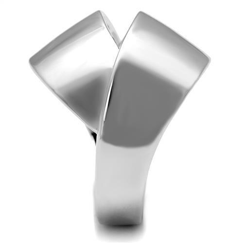 MA3W1311 - Rhodium Brass Ring with No Stone