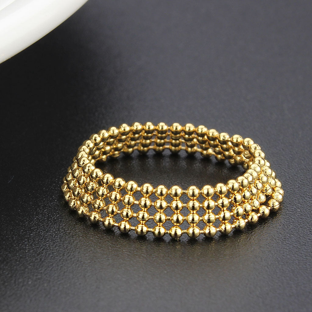 MA3W1621 - Rhodium Brass Ring with No Stone in No Stone