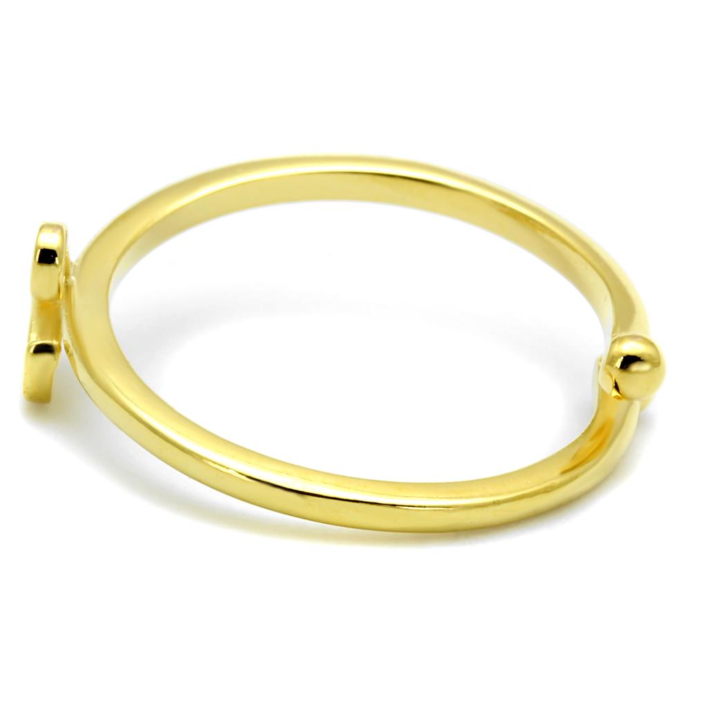 MALO3998 - Flash Gold Brass Ring with No Stone
