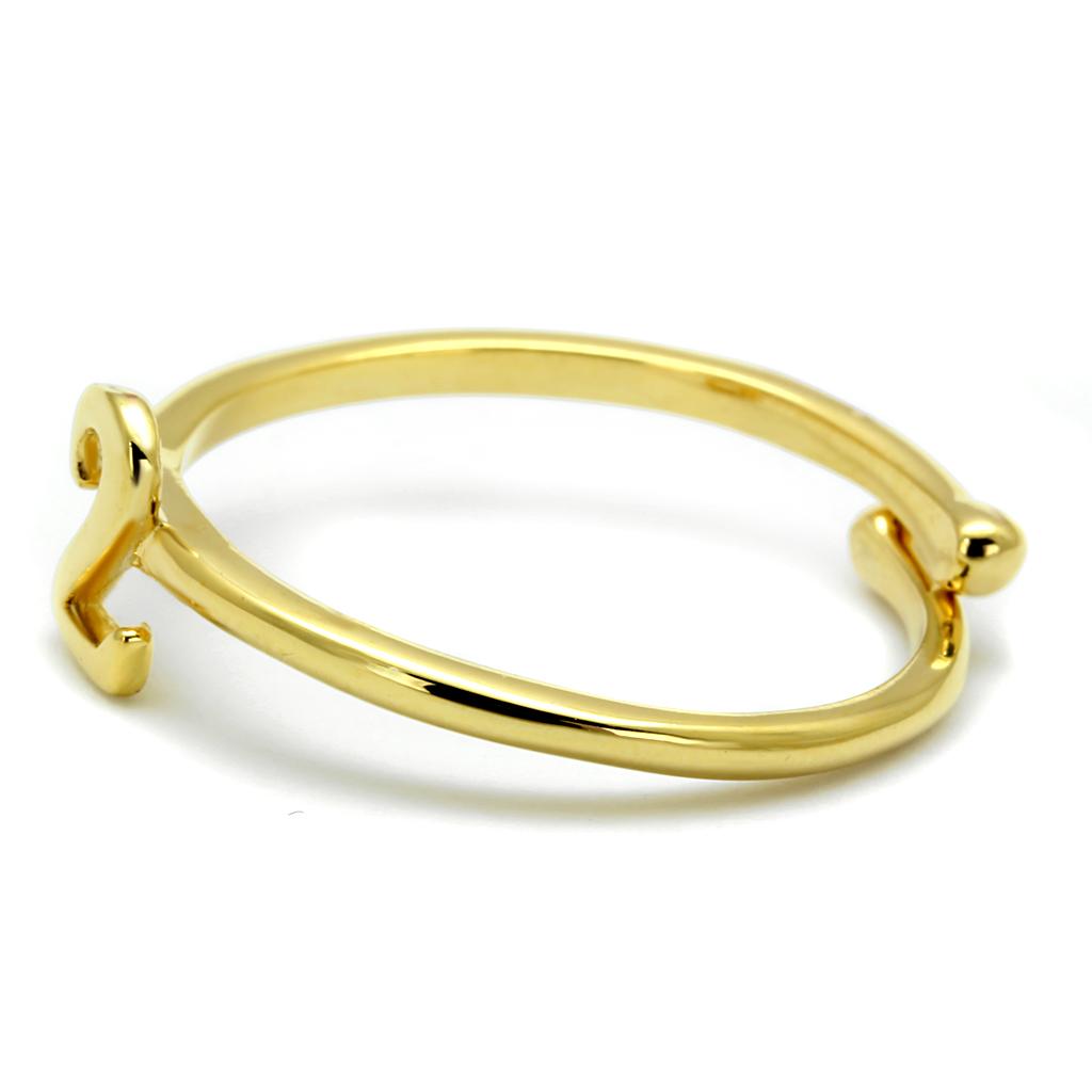 MALO4010 - Flash Gold Brass Ring with No Stone