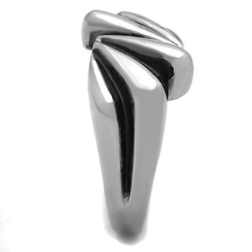 MATK1520 - High polished (no plating) Stainless Steel Ring with No Stone