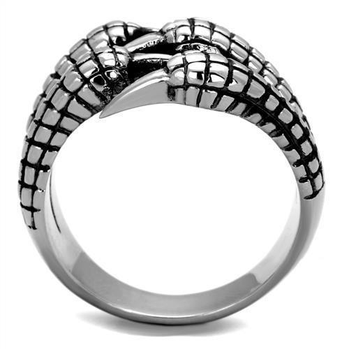 MATK1881 - High polished (no plating) Stainless Steel Ring with No Stone