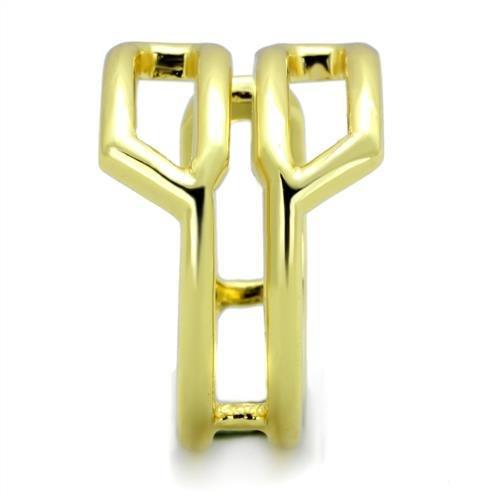 MATK1884 - IP Gold(Ion Plating) Stainless Steel Ring with No Stone