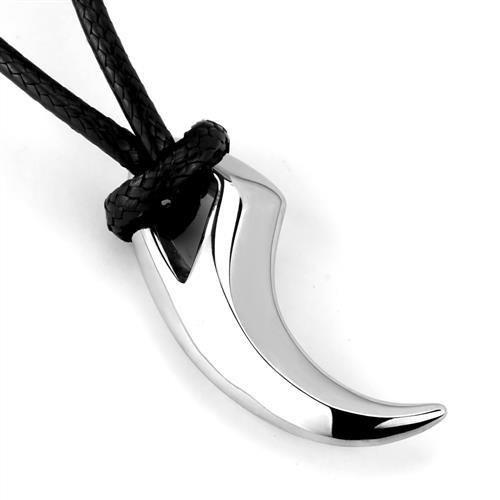 MATK2004 - High polished (no plating) Stainless Steel Necklace with No Stone