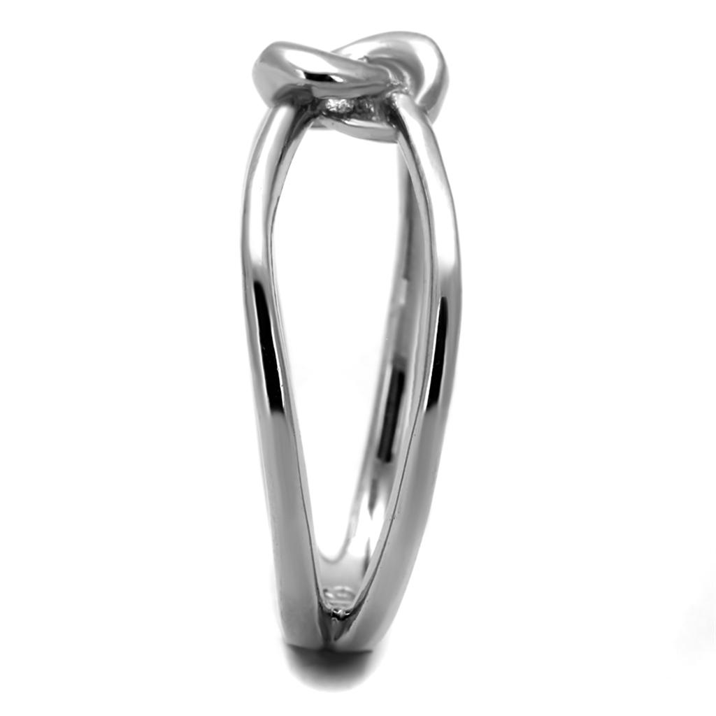 MATK2262 - High polished (no plating) Stainless Steel Ring with No Stone