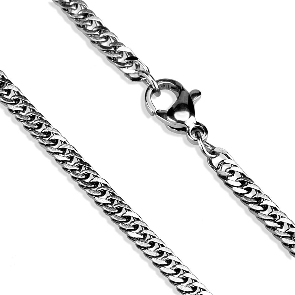 MATK2429 - High polished (no plating) Stainless Steel Chain with No Stone
