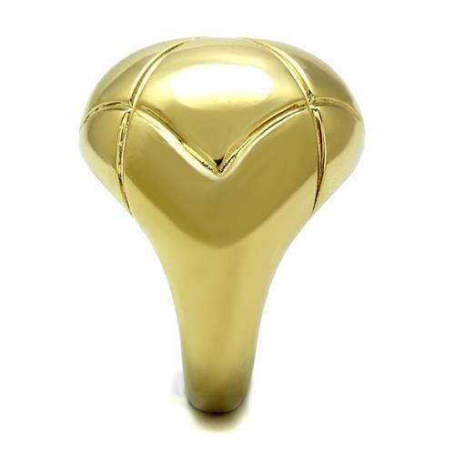 MATK2831 - IP Gold(Ion Plating) Stainless Steel Ring with No Stone