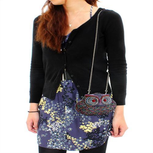 MALO2368 - Ruthenium White Metal Clutch with Top Grade Crystal in Multi Color