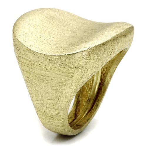 MALO2473 - Gold & Brush Brass Ring with No Stone