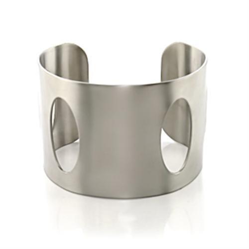 MALO483 Stainless Steel Bangle with No Stone in No Stone