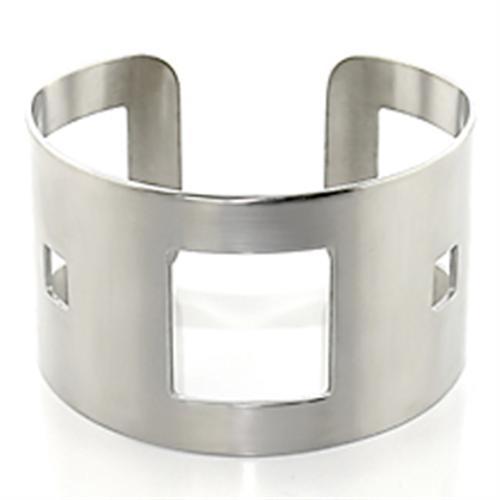 MALO625 - Stainless Steel Bangle with No Stone