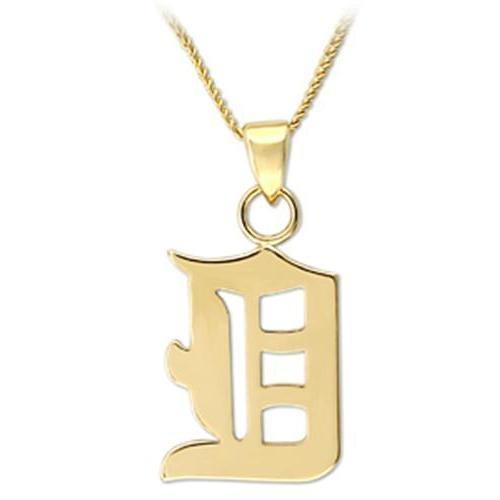 MALO688 - Gold Brass Chain Pendant with No Stone