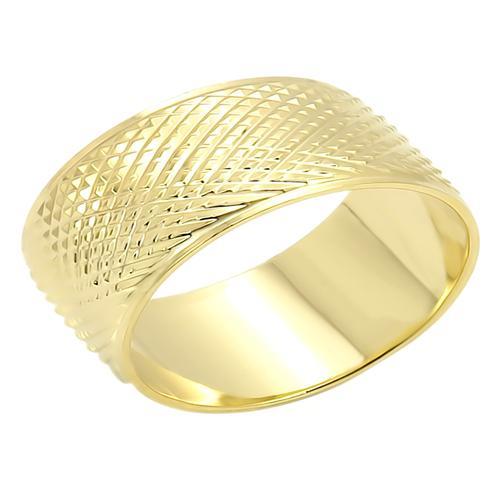 MALO989 - Gold Brass Ring with No Stone