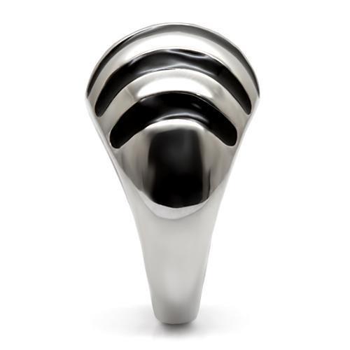 MATK038 - High polished (no plating) Stainless Steel Ring with No Stone