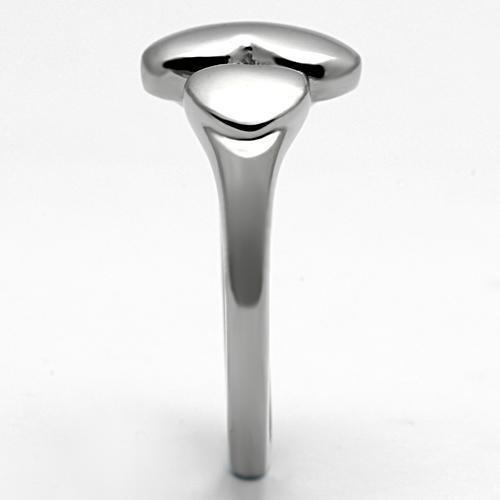 MATK1000 - High polished (no plating) Stainless Steel Ring with No Stone