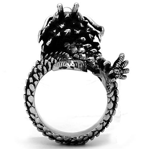 MATK1012 - High polished (no plating) Stainless Steel Ring with No Stone