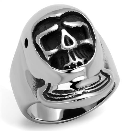 MATK1942 - High polished (no plating) Stainless Steel Ring with No Stone