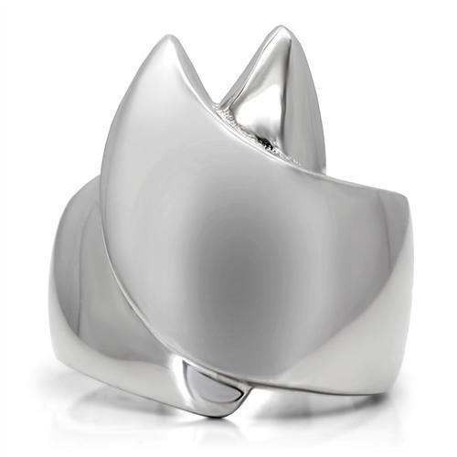 MATK207 - High polished (no plating) Stainless Steel Ring with No Stone