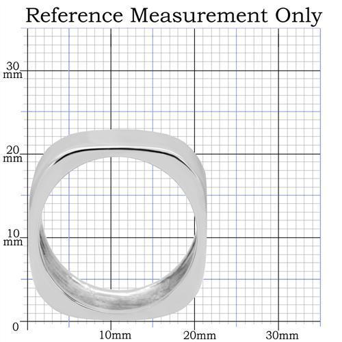 MATK208 - High polished (no plating) Stainless Steel Ring with No Stone