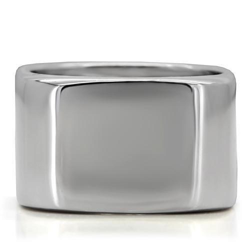MATK208 - High polished (no plating) Stainless Steel Ring with No Stone