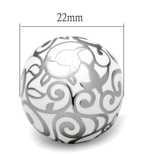 MATK215 - High polished (no plating) Stainless Steel Ring with No Stone
