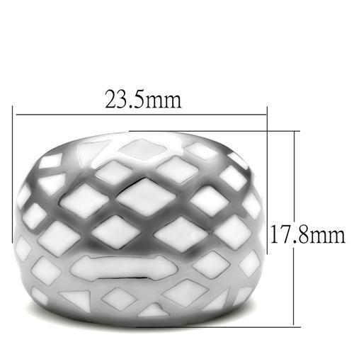 MATK216 - High polished (no plating) Stainless Steel Ring with No Stone