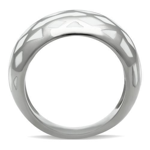 MATK216 - High polished (no plating) Stainless Steel Ring with No Stone