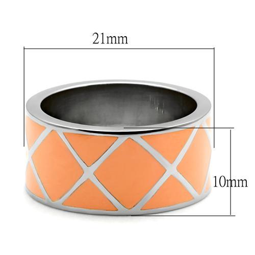 MATK218 - High polished (no plating) Stainless Steel Ring with No Stone