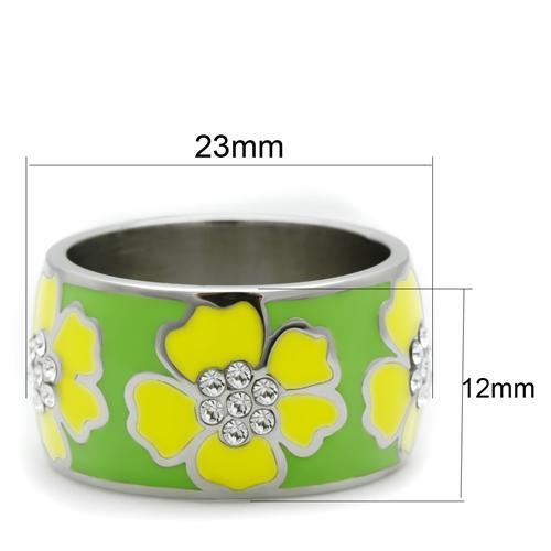 MATK221 - High polished (no plating) Stainless Steel Ring with No Stone
