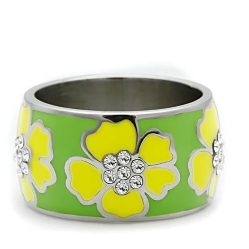 MATK221 - High polished (no plating) Stainless Steel Ring with No Stone