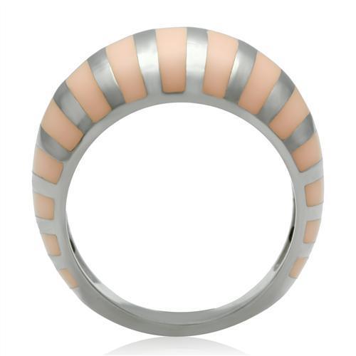 MATK223 - High polished (no plating) Stainless Steel Ring with No Stone