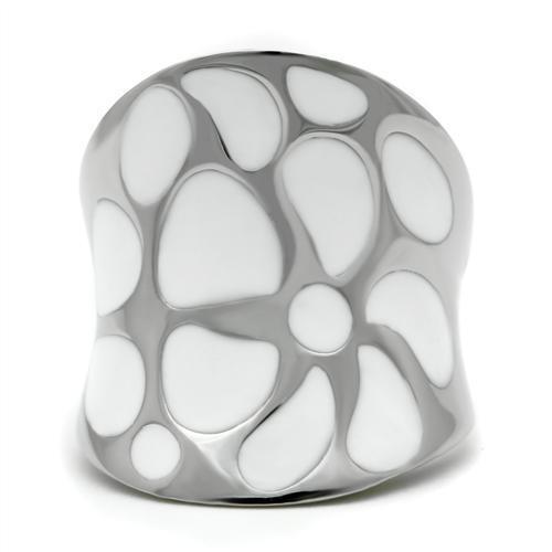 MATK224 - High polished (no plating) Stainless Steel Ring with No Stone