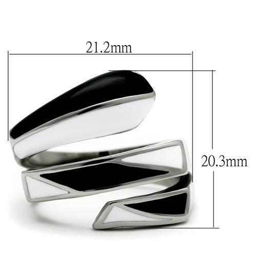 MATK228 - High polished (no plating) Stainless Steel Ring with No Stone
