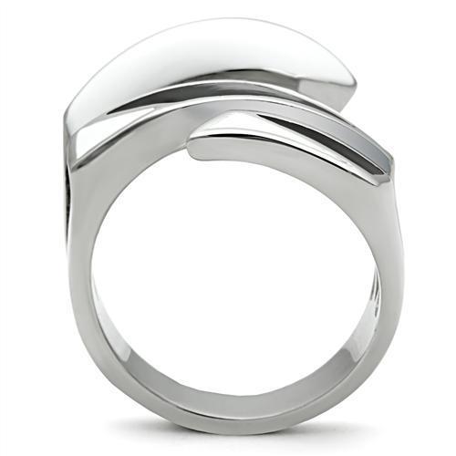 MATK228 - High polished (no plating) Stainless Steel Ring with No Stone