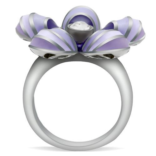 MATK229 - High polished (no plating) Stainless Steel Ring with No Stone