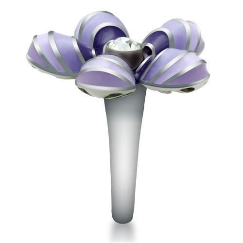 MATK229 - High polished (no plating) Stainless Steel Ring with No Stone