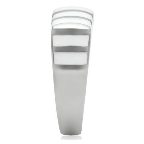 MATK231 - High polished (no plating) Stainless Steel Ring with No Stone