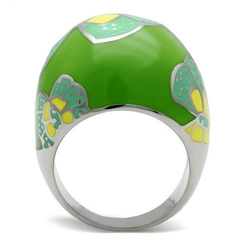 MATK248 - High polished (no plating) Stainless Steel Ring with No Stone