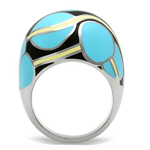 MATK249 - High polished (no plating) Stainless Steel Ring with No Stone