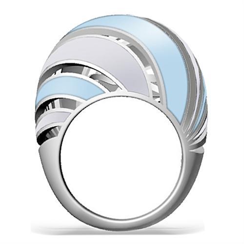 MATK252 - High polished (no plating) Stainless Steel Ring with No Stone