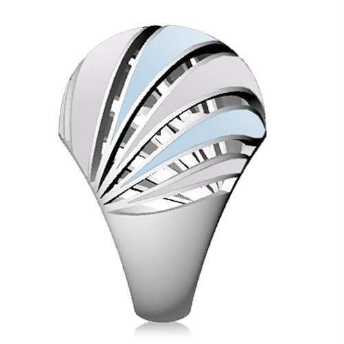 MATK252 - High polished (no plating) Stainless Steel Ring with No Stone