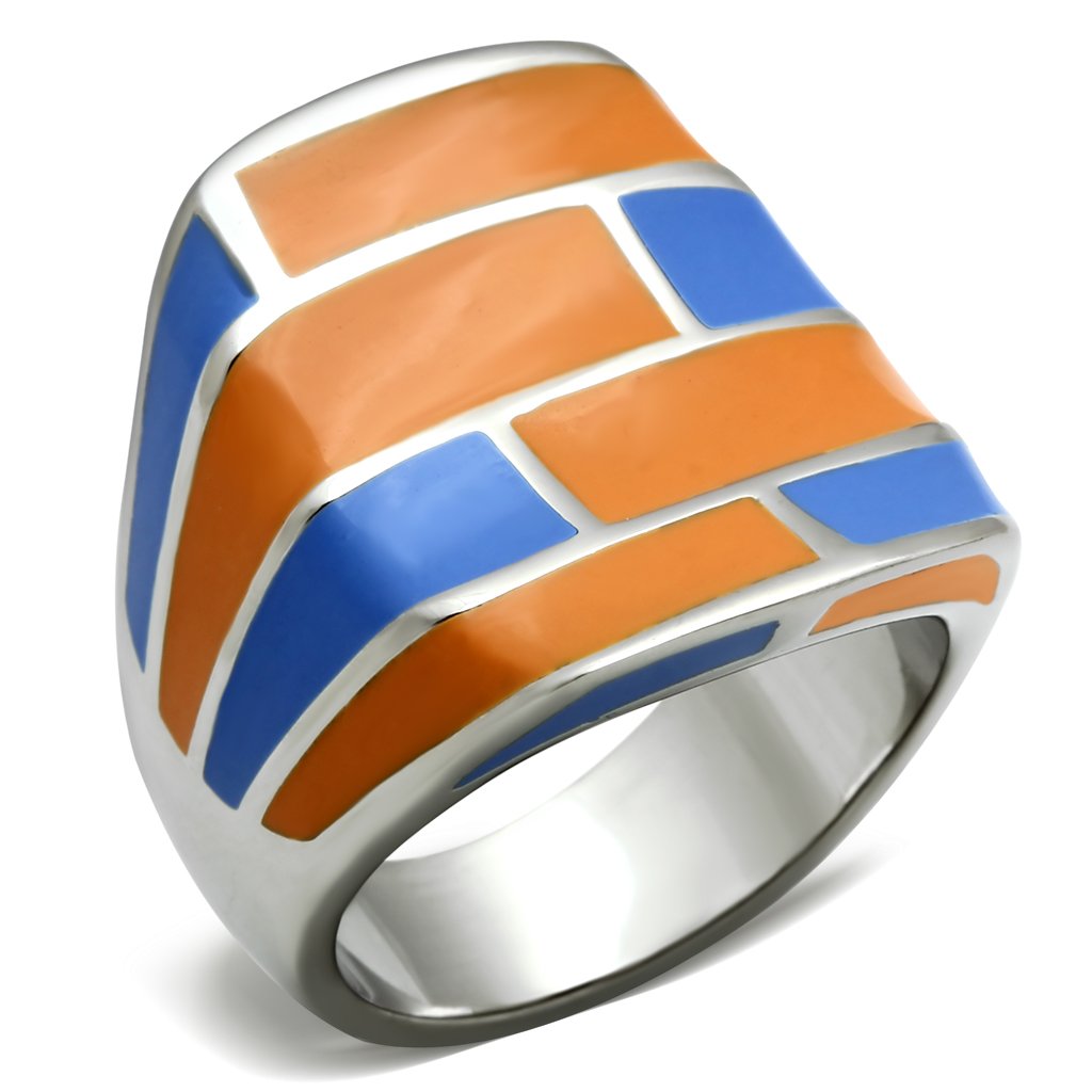 MATK254 - High polished (no plating) Stainless Steel Ring with No Stone