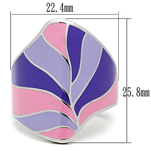 MATK256 - High polished (no plating) Stainless Steel Ring with No Stone