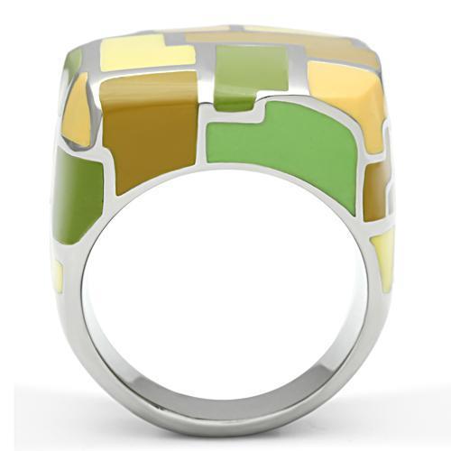 MATK259 - High polished (no plating) Stainless Steel Ring with No Stone