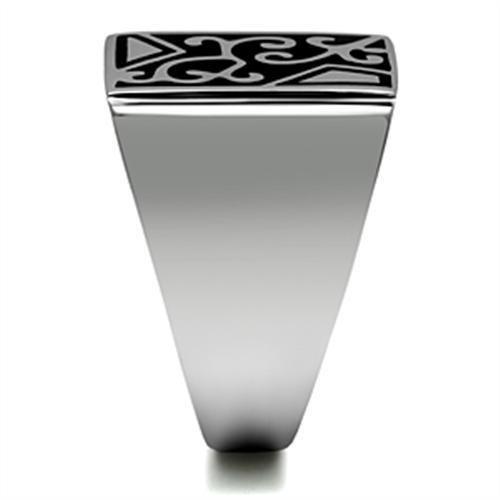MATK384 - High polished (no plating) Stainless Steel Ring with No Stone
