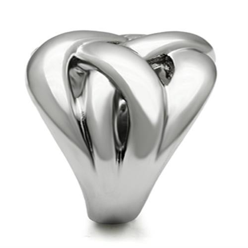 MATK396 - High polished (no plating) Stainless Steel Ring with No Stone