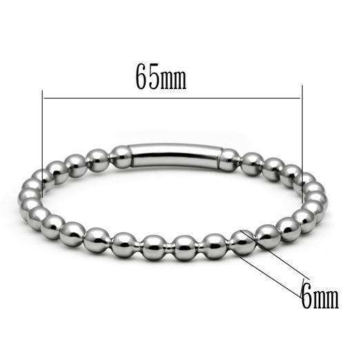 MATK403 - High polished (no plating) Stainless Steel Bangle with No Stone