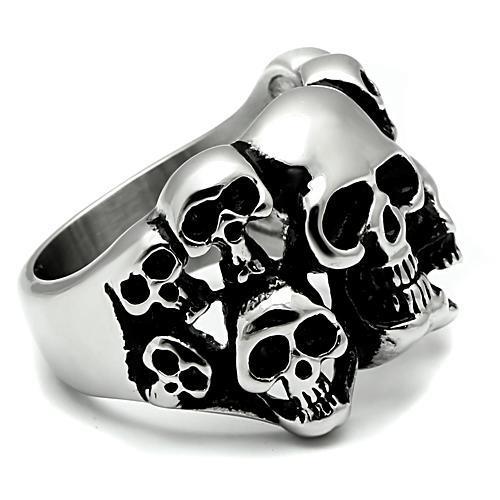MATK471 - High polished (no plating) Stainless Steel Ring with No Stone