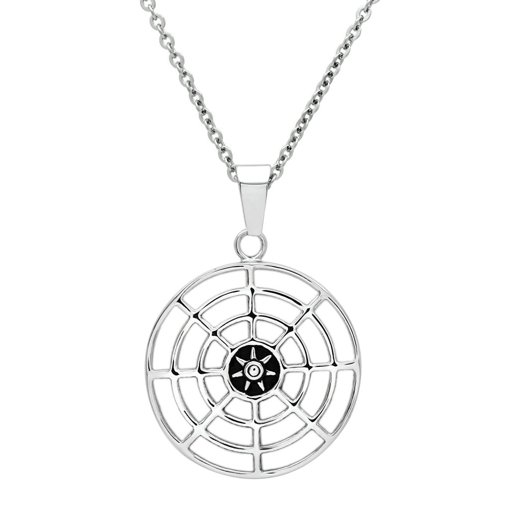 MATK563 - High polished (no plating) Stainless Steel Necklace with No Stone