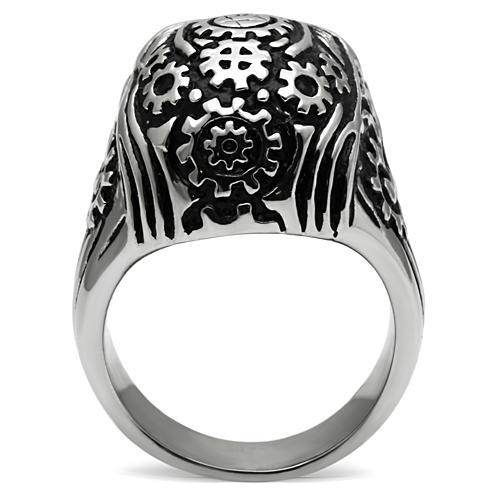 MATK580 - High polished (no plating) Stainless Steel Ring with No Stone